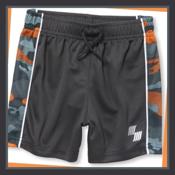 𝑁𝐸𝑊 Boys Camo Pattern Shorts | Sport Side Stripe Print Basketball Shorts 3T - Picture 1 of 4